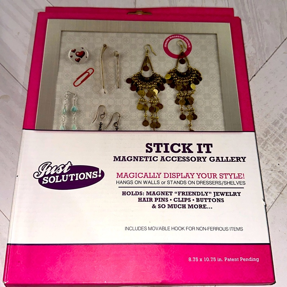 Just solutions! STICK IT‎ magnetic accessory gallery brand new in package